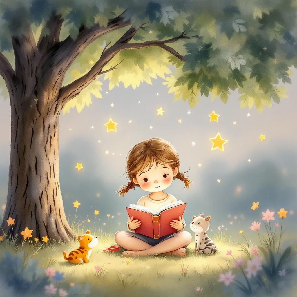 Fairy Tale Storybook Illustration (Girls)